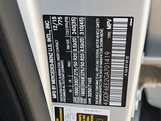 Used 2016 Mercedes-Benz GL 450 4MATIC image 27