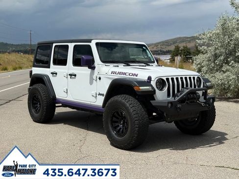 Used 2023 Jeep Wrangler Unlimited Rubicon 4xe w/ Cold Weather Group AWD/4WD image 7