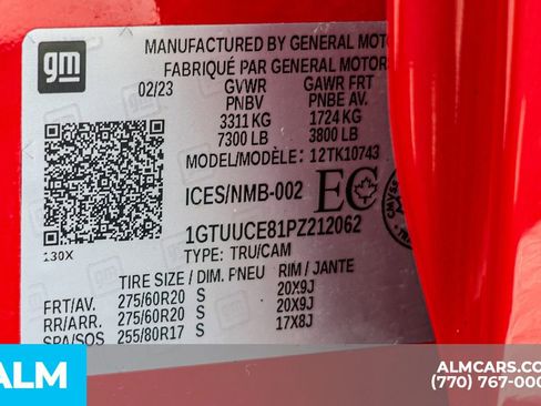 Used 2023 GMC Sierra 1500 Elevation image 57