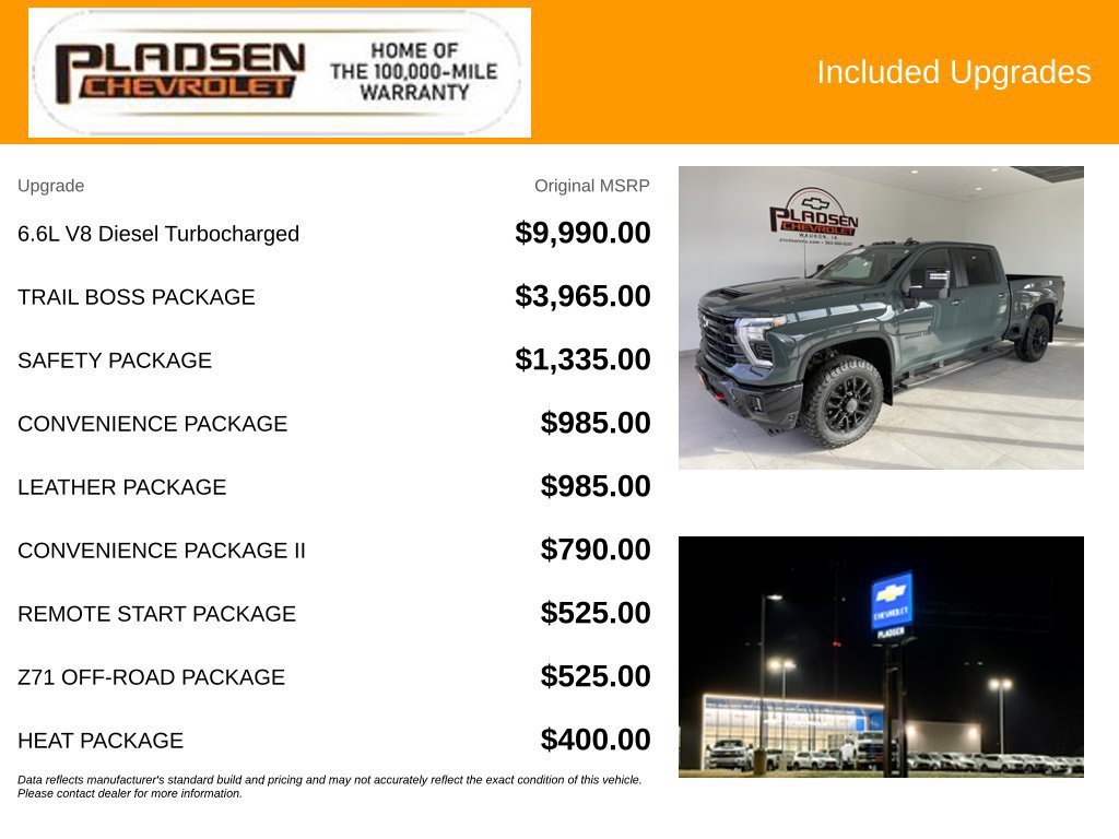 Used 2025 Chevrolet Silverado 2500 LT w/ Trail Boss Package AWD/4WD image 5