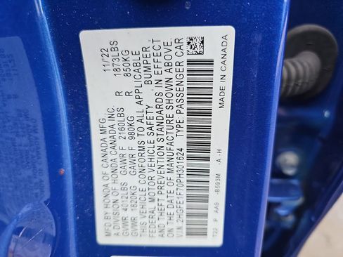 Used 2023 Honda Civic EX image 34