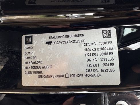 Used 2019 Chevrolet Silverado 1500 Custom Trail Boss w/ Custom Convenience Package image 18