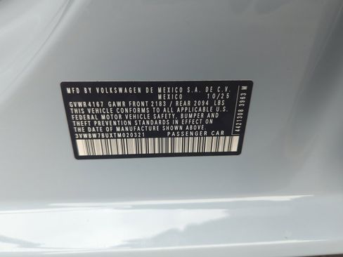 New 2026 Volkswagen Jetta Sport image 24