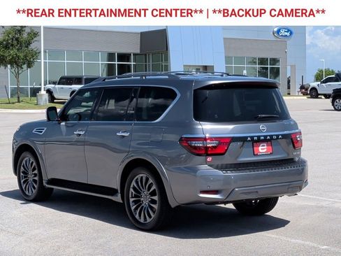 Used 2023 Nissan Armada Platinum w/ Captain's Chairs Package RWD image 6