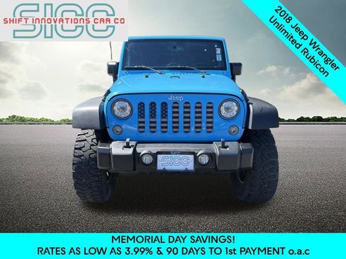 Used 2018 Jeep Wrangler Unlimited Rubicon w/ Connectivity Group AWD/4WD image 2