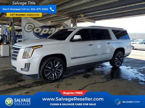 Used 2017 Cadillac Escalade ESV Platinum AWD/4WD image 1