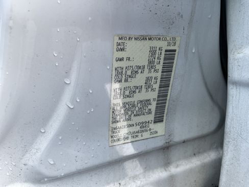 Used 2019 Nissan Titan PRO-4X w/ Pro-4x Convenience Package AWD/4WD image 35