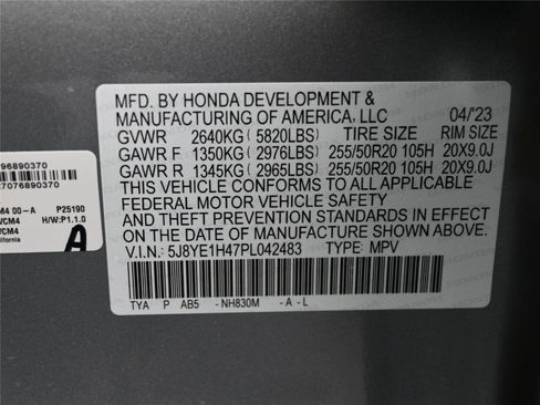 Certified 2023 Acura MDX SH-AWD w/ Technology Package image 24