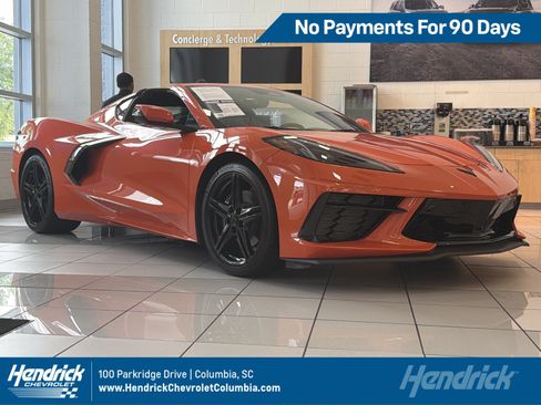 Used 2026 Chevrolet Corvette Stingray Preferred Cpe w/ Battery Protection Package RWD image 1
