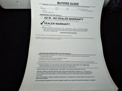 Used 2024 Ford Escape Active AWD/4WD image 36