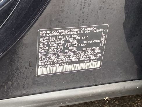 Used 2024 Volkswagen Atlas Peak Edition SEL image 40