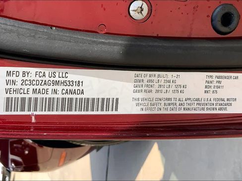 Used 2021 Dodge Challenger SXT w/ Blacktop Package image 33