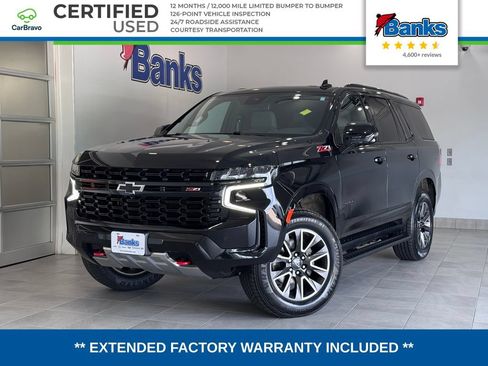 Certified 2023 Chevrolet Tahoe Z71 w/ Luxury Package AWD/4WD image 1