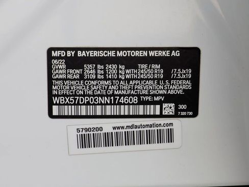 Used 2022 BMW X3 xDrive30i w/ M Sport Package 2 image 26