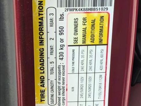 Used 2017 Ford Edge Titanium w/ Equipment Group 302A image 15