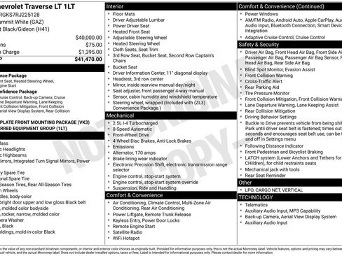 Used 2024 Chevrolet Traverse LT FWD image 10