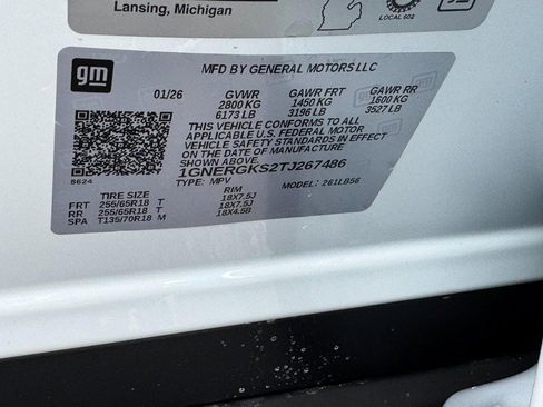 New 2026 Chevrolet Traverse LT image 17