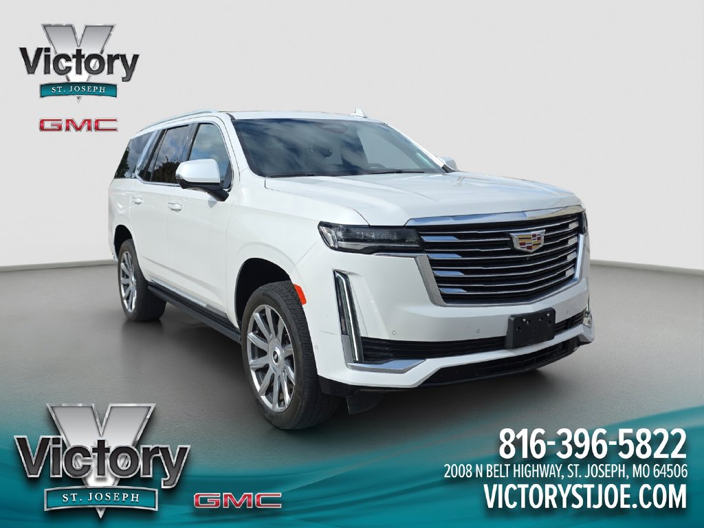 Used 2021 Cadillac Escalade Premium Luxury Platinum w/ Heavy-Duty Trailer Package AWD/4WD image 1