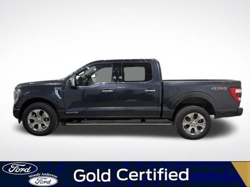 Certified 2022 Ford F150 Platinum w/ Equipment Group 701A High image 3