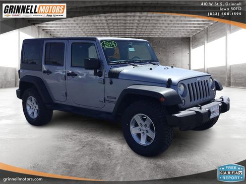 Used 2014 Jeep Wrangler Unlimited Sport w/ Quick Order Package 24S AWD/4WD image 3