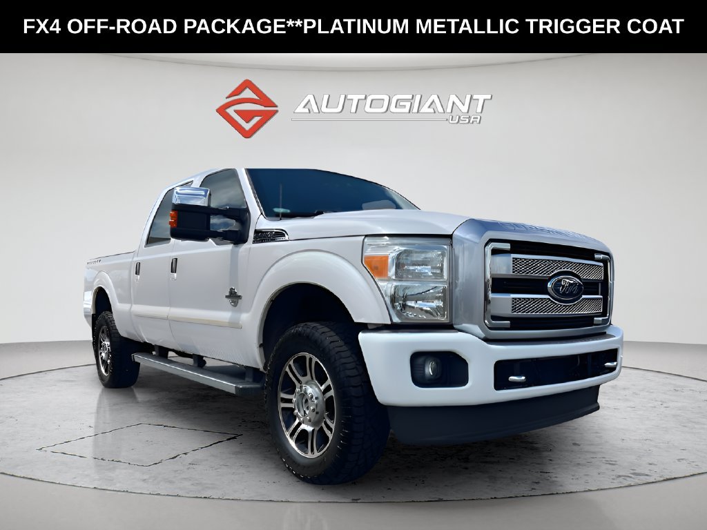 Used 2013 Ford F350 Platinum w/ FX4 Off Road Pkg AWD/4WD image 11