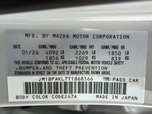 New 2026 MAZDA MAZDA3 s Sport FWD image 39