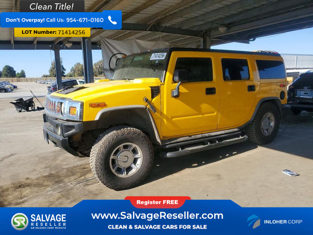 Used 2005 HUMMER H2 w/ Preferred Equipment Group AWD/4WD image 1