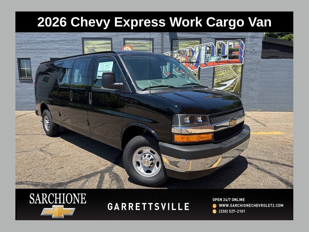 New 2026 Chevrolet Express 2500 Extended w/ Communications Package RWD image 1