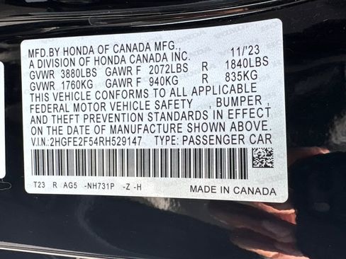 Used 2024 Honda Civic Sport image 32