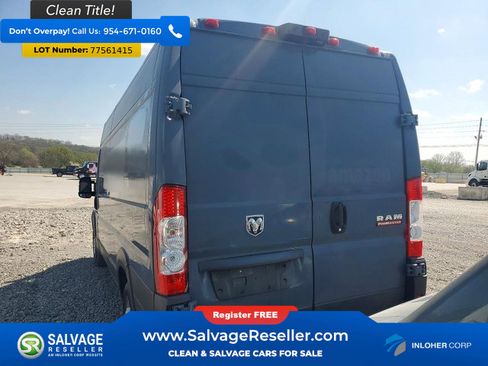 Used 2021 RAM ProMaster 3500 FWD image 8