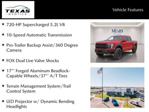 Used 2025 Ford F150 Raptor w/ Equipment Group 803A Raptor R AWD/4WD image 2
