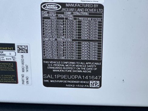 Used 2023 Land Rover Range Rover Sport SE AWD/4WD image 37