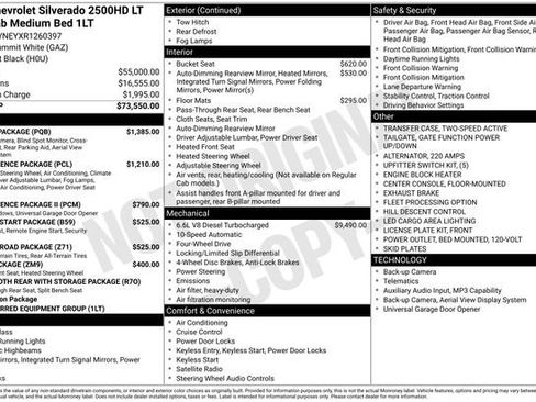 Used 2024 Chevrolet Silverado 2500 LT w/ Safety Package AWD/4WD image 3