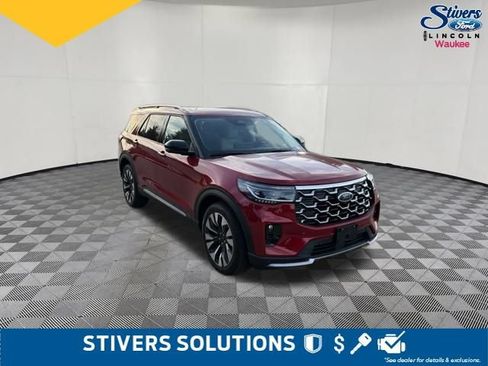 Used 2026 Ford Explorer Platinum w/ LUX Leather Package AWD/4WD image 3