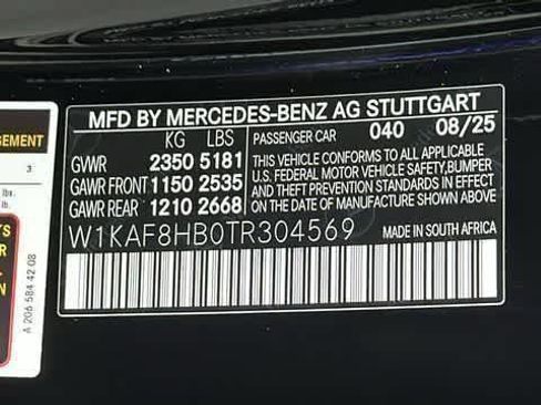 Used 2026 Mercedes-Benz C 43 AMG 4MATIC Sedan image 14