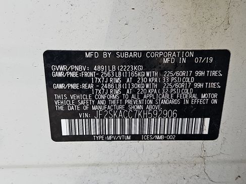 Used 2019 Subaru Forester w/ Alloy Wheel Package image 16