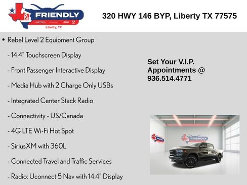 New 2026 RAM 1500 Rebel w/ Rebel Level 2 Equipment Group image 25