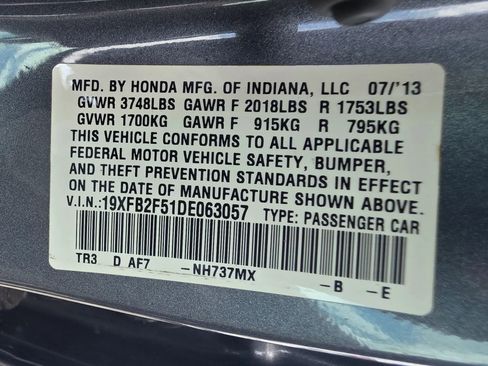 Used 2013 Honda Civic LX image 24