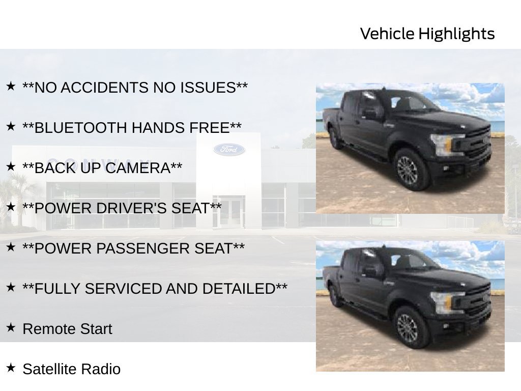 Used 2019 Ford F150 XLT w/ Equipment Group 302A Luxury AWD/4WD image 3