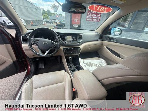 Used 2017 Hyundai Tucson Limited w/ Limited Ultimate Package 03 AWD/4WD image 14