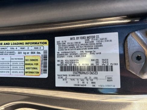 Used 2018 Ford Mustang Premium w/ Equipment Group 201A image 23