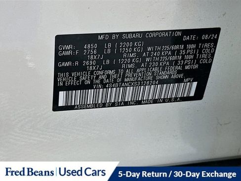 Used 2025 Subaru Outback Limited image 36