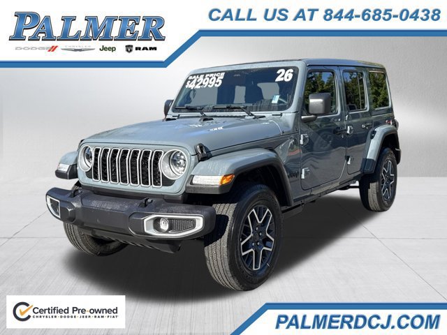 Certified 2026 Jeep Wrangler Unlimited Sahara AWD/4WD image 1