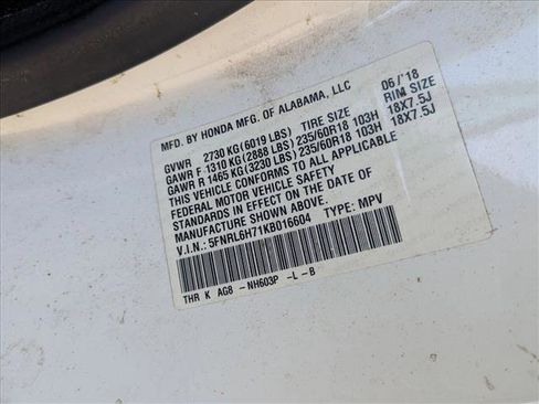 Used 2019 Honda Odyssey EX-L image 15