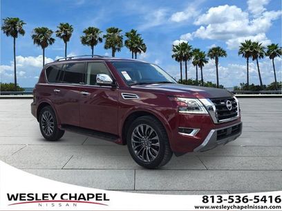 Certified 2024 Nissan Armada Platinum w/ Captain's Chairs Package