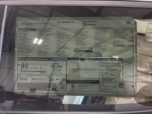 New 2025 Chevrolet Equinox EV RS w/ Active Safety Package 3 AWD/4WD image 15