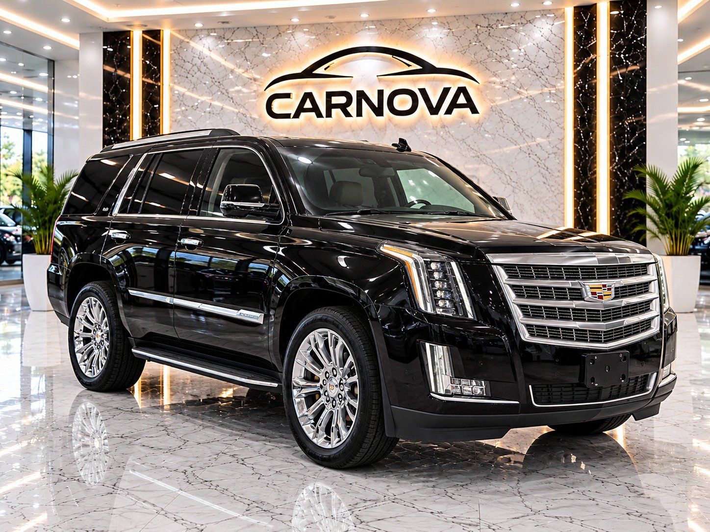 Used 2018 Cadillac Escalade Luxury w/ LPO, Radiant Package RWD image 1
