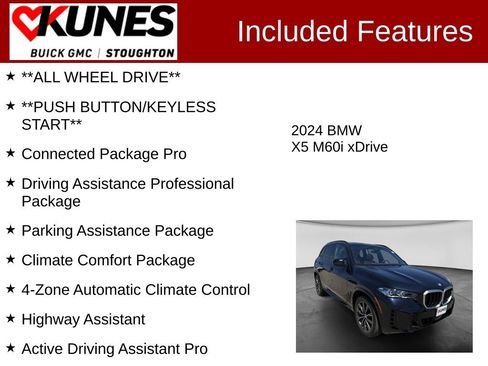 Used 2024 BMW X5 M60i AWD/4WD image 3