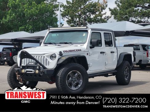 Used 2020 Jeep Gladiator Rubicon w/ Cold Weather Group AWD/4WD image 1