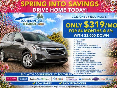 Used 2023 Chevrolet Equinox LT FWD image 2